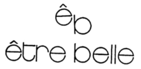 êb être belle Logo (DPMA, 10/08/1998)