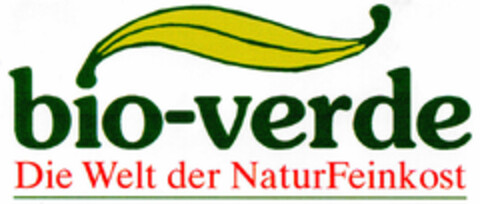 bio-verde Die Welt der NaturFeinkost Logo (DPMA, 11/21/1998)