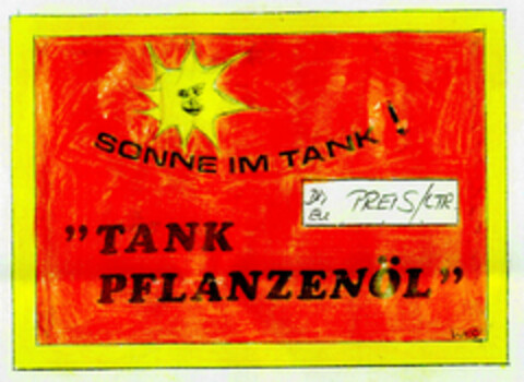 SONNE IM TANK! Logo (DPMA, 30.11.1998)