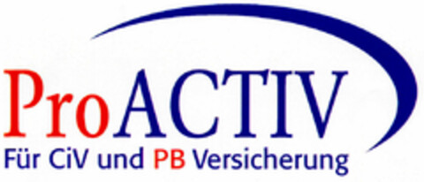 ProACTIV Für CiV und PB Versicherung Logo (DPMA, 17.12.1998)