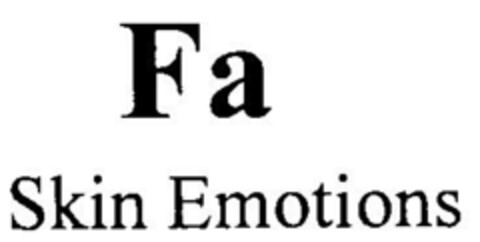 Fa Skin Emotions Logo (DPMA, 04/17/1999)