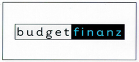 budget finanz Logo (DPMA, 24.08.1999)