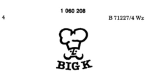 BIG K Logo (DPMA, 19.10.1982)