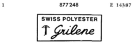 Grilene SWISS POLYESTER Logo (DPMA, 18.09.1969)