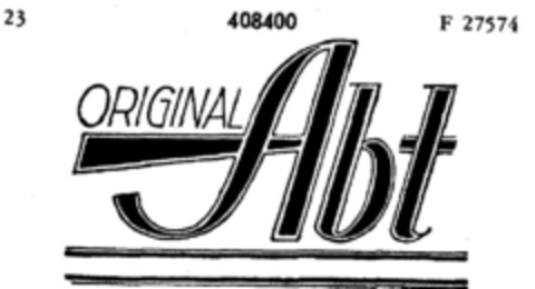 ORIGINAL Abt Logo (DPMA, 04.12.1928)