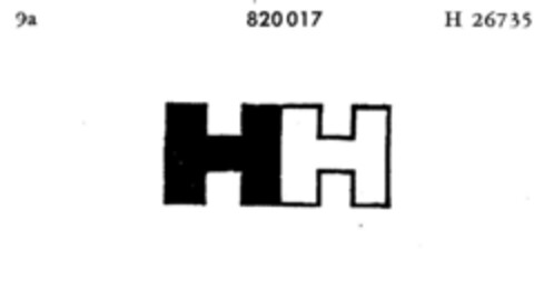 HH Logo (DPMA, 23.06.1965)