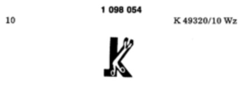 1098054 Logo (DPMA, 21.01.1986)