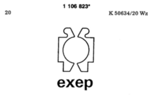 exep Logo (DPMA, 12/17/1986)