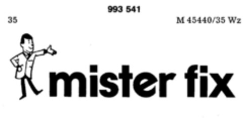 mister fix Logo (DPMA, 02.04.1979)