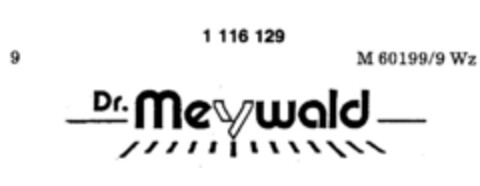 Dr. Meywald Logo (DPMA, 02/26/1987)