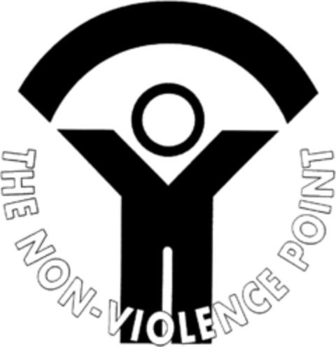 THE NON-VIOLENCE POINT Logo (DPMA, 03.07.1993)