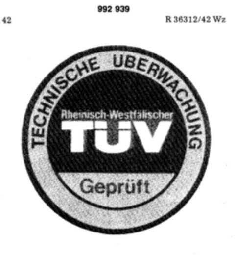 Rheinisch-Westfälischer TÜV Logo (DPMA, 02.04.1979)