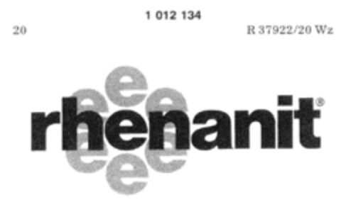 rhenanit Logo (DPMA, 20.06.1980)