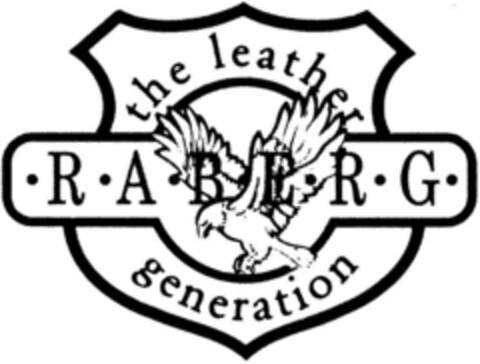 ·R·A·B·E·R·G· the leather generation Logo (DPMA, 13.05.1993)