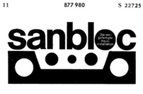 sanbloc Logo (DPMA, 10/09/1969)