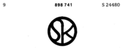 SK Logo (DPMA, 05/19/1971)