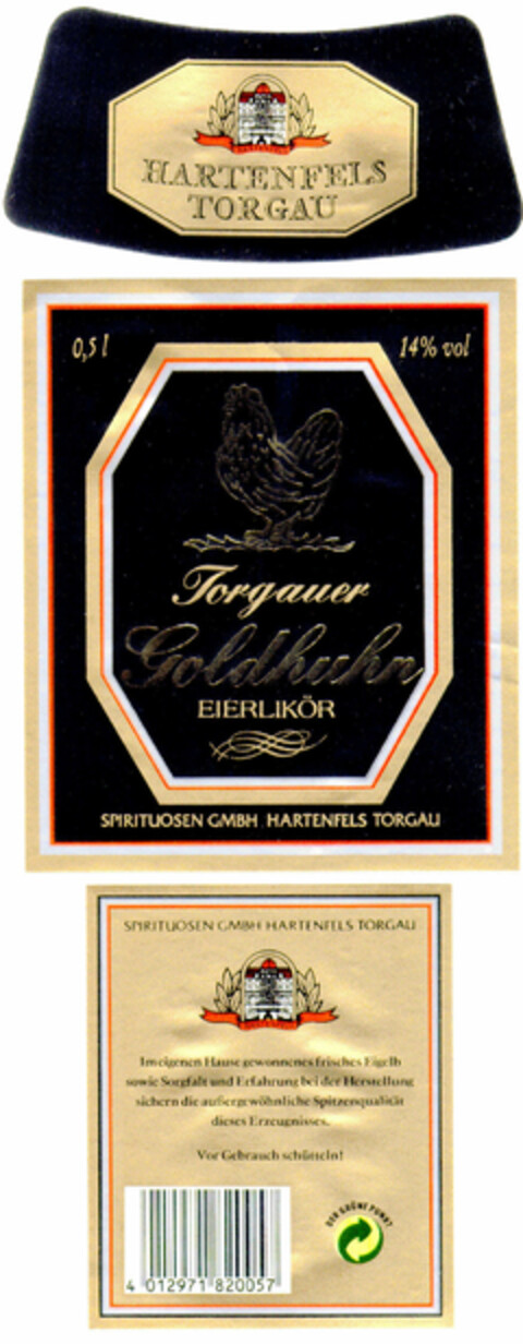 HARTENFELS TORGAU Logo (DPMA, 09.07.1992)