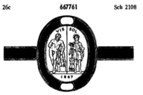 VIS SOL 1867 Logo (DPMA, 15.03.1951)