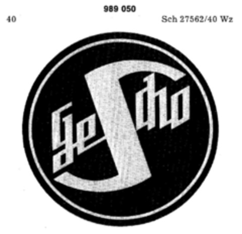 Ge Scho Logo (DPMA, 02.04.1979)