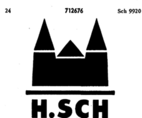 H.SCH Logo (DPMA, 03.08.1957)