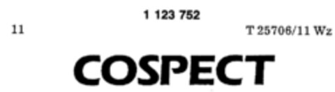 COSPECT Logo (DPMA, 30.07.1986)