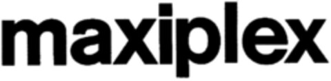 maxiplex Logo (DPMA, 08/20/1988)