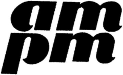 am pm Logo (DPMA, 16.07.1990)