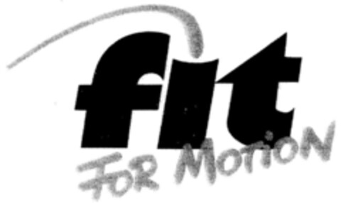 fit FOR MOTION Logo (DPMA, 13.04.2000)