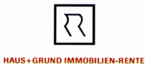 RR HAUS+GRUND IMMOBILIEN-RENTE Logo (DPMA, 04.05.2000)