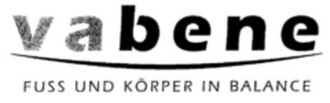 vabene FUSS UND KÖRPER IN BALANCE Logo (DPMA, 29.09.2000)