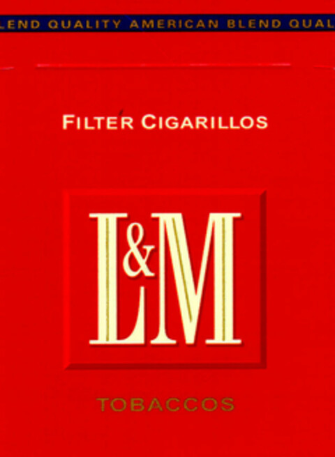 L&M TOBACCOS FILTER CIGARILLOS Logo (DPMA, 24.10.2000)