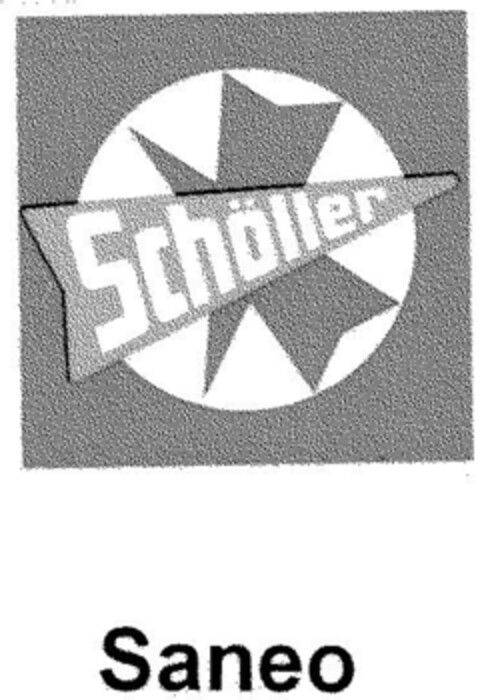 Schöller Saneo Logo (DPMA, 21.03.2001)