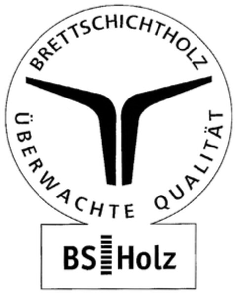 BRETTSCHICHTHOLZ ÜBERWACHTE QUALITÄT BS Holz Logo (DPMA, 19.01.2009)