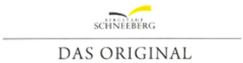 BERGSTADT SCHNEEBERG DAS ORGINAL Logo (DPMA, 21.12.2011)