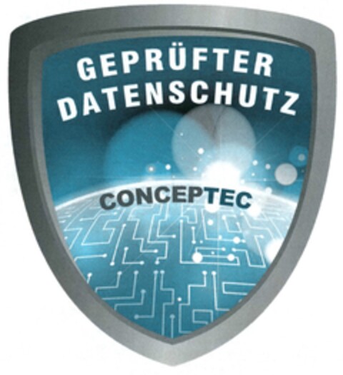 GEPRÜFTER DATENSCHUTZ CONCEPTEC Logo (DPMA, 20.10.2015)