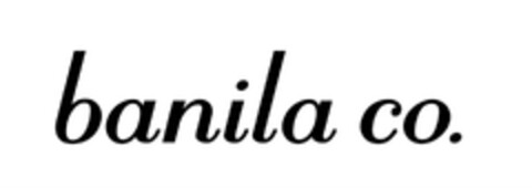 banila co. Logo (DPMA, 06/29/2015)