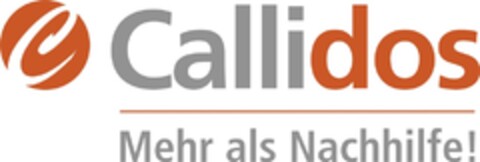Callidos Mehr als Nachhilfe! Logo (DPMA, 02.08.2015)