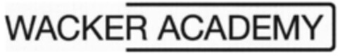 WACKER ACADEMY Logo (DPMA, 22.10.2018)