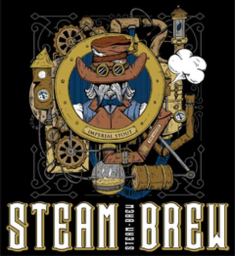 STEAM BREW IMPERIAL STOUT Logo (DPMA, 31.10.2018)