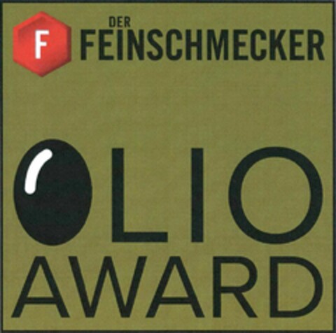 DER F FEINSCHMECKER OLIO AWARD Logo (DPMA, 04.02.2020)