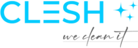 CLESH we clean it Logo (DPMA, 03/27/2023)
