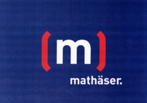 (m) mathäser. Logo (DPMA, 16.07.2003)