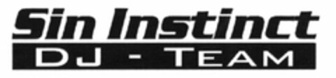 Sin Instinct DJ - TEAM Logo (DPMA, 03.01.2004)