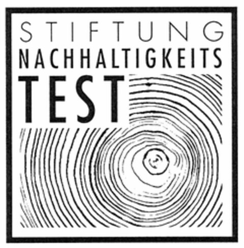 STIFTUNG NACHHALTIGKEITS TEST Logo (DPMA, 02/13/2004)