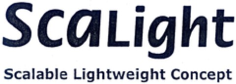 ScaLight Scalable Lightweight Concept Logo (DPMA, 10.10.2006)