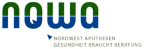 nowa NORDWEST APOTHEKEN GESUNDHEIT BRAUCHT BERATUNG Logo (DPMA, 22.10.2007)