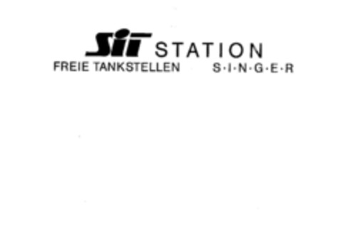 SIT STATION FREIE TANKSTELLEN S.I.N.G.E.R Logo (DPMA, 24.04.1995)
