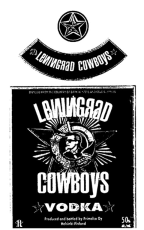 LENINGRAD COWBOYS VODKA Logo (DPMA, 14.03.1995)