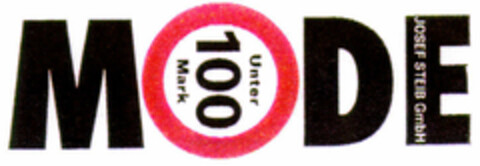 MODE Unter 100 Mark Logo (DPMA, 07/17/1995)