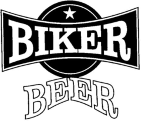 BIKER BEER Logo (DPMA, 01/25/1996)